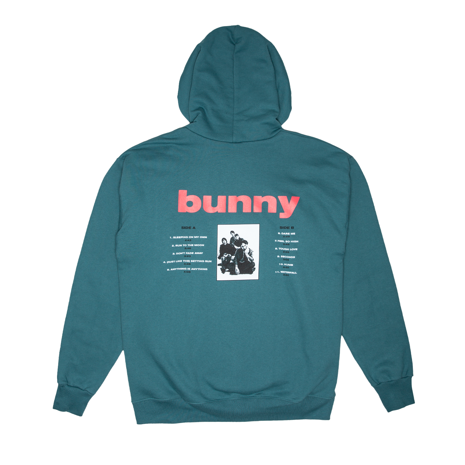 Beach Fossils Cactus Green Bunny Hoodie