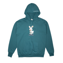 Load image into Gallery viewer, Beach Fossils Cactus Green Bunny Hoodie
