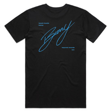 Load image into Gallery viewer, Beach Fossils Cursive T-Shirt Black
