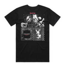 Load image into Gallery viewer, Beach Fossils Black and Red Bunny Tee
