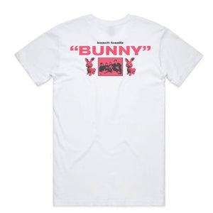 Beach Fossils Bunny Motif T-Shirt