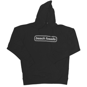 Beach Fossils Black Logo Hoodie